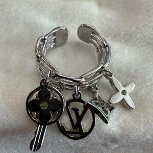 Silver Charm Ring